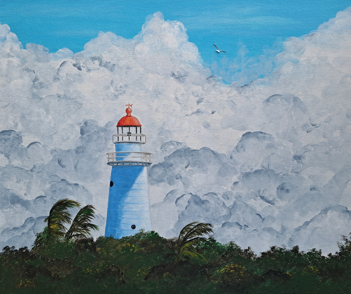 Low Isles Lighthouse Original Artwork