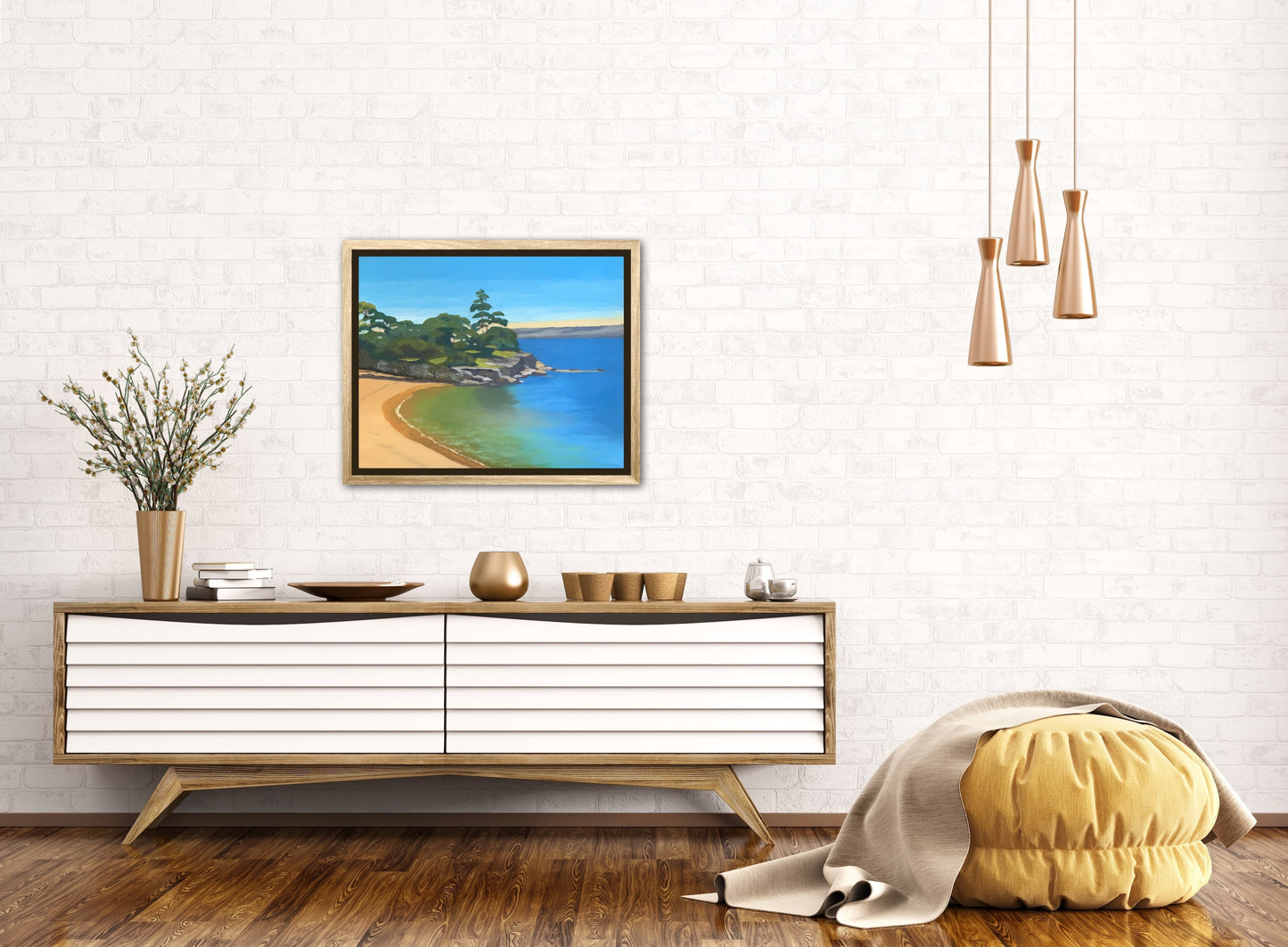 Balmoral Morning Original Artwork — oil on canvas seascape 40x50cm
