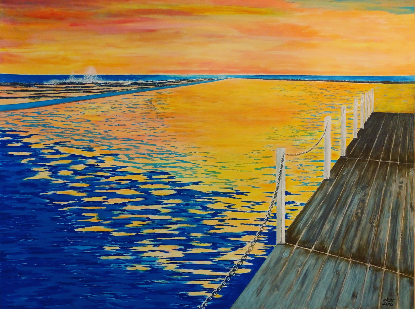 Spectacular Sunrise Original Artwork