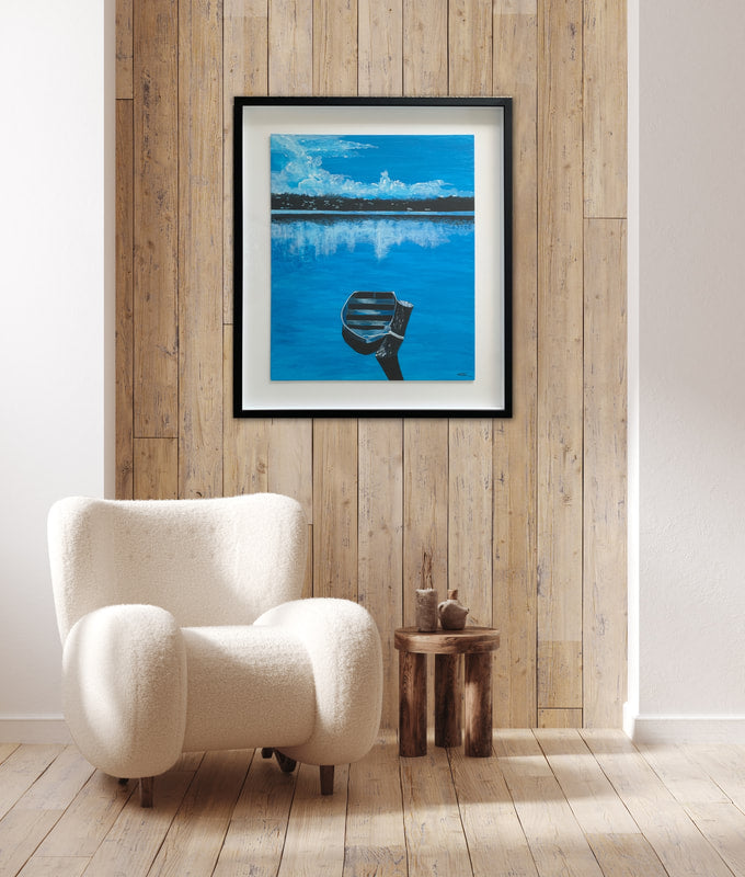 Bathed In Blue Original Artwork