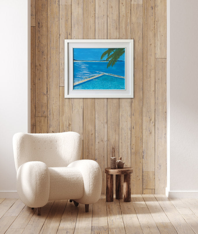 Acrylic on Canvas Board 54cm x 64cm Framed