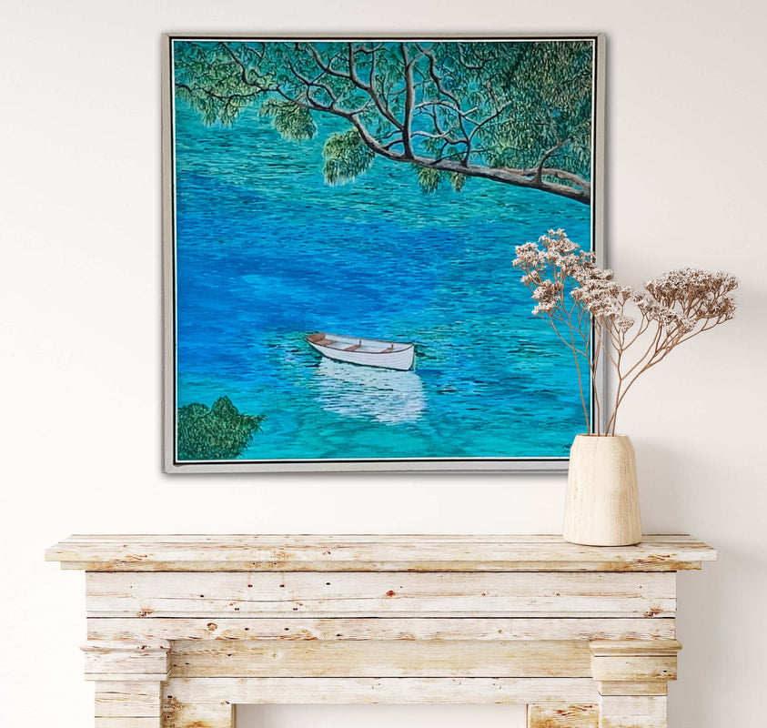 Salt Pan Cove Serenity Original Artwork