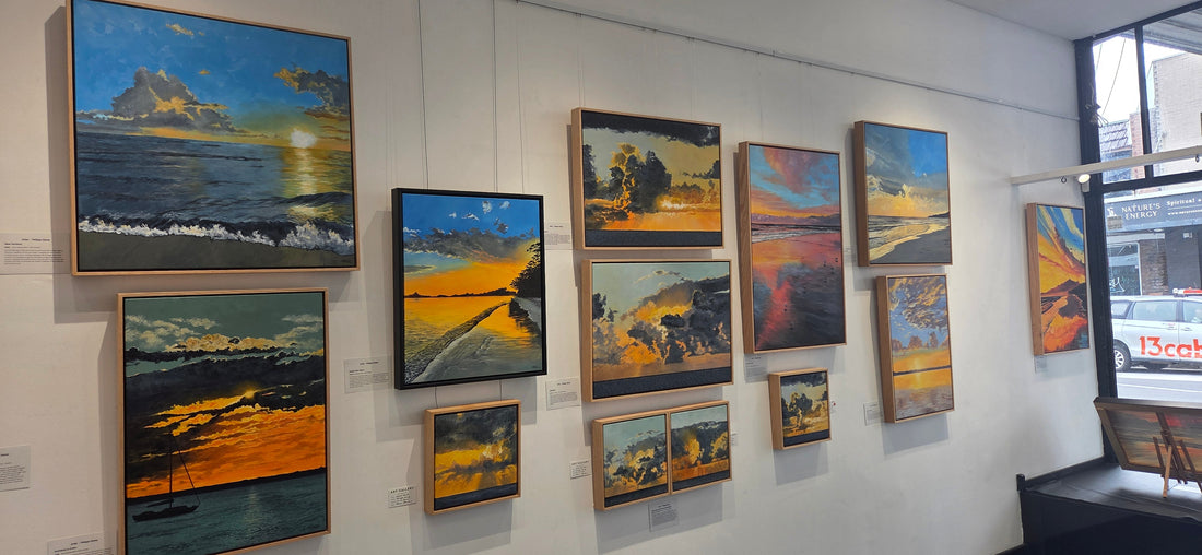 My First Solo Exhibition - "Creation In Light"