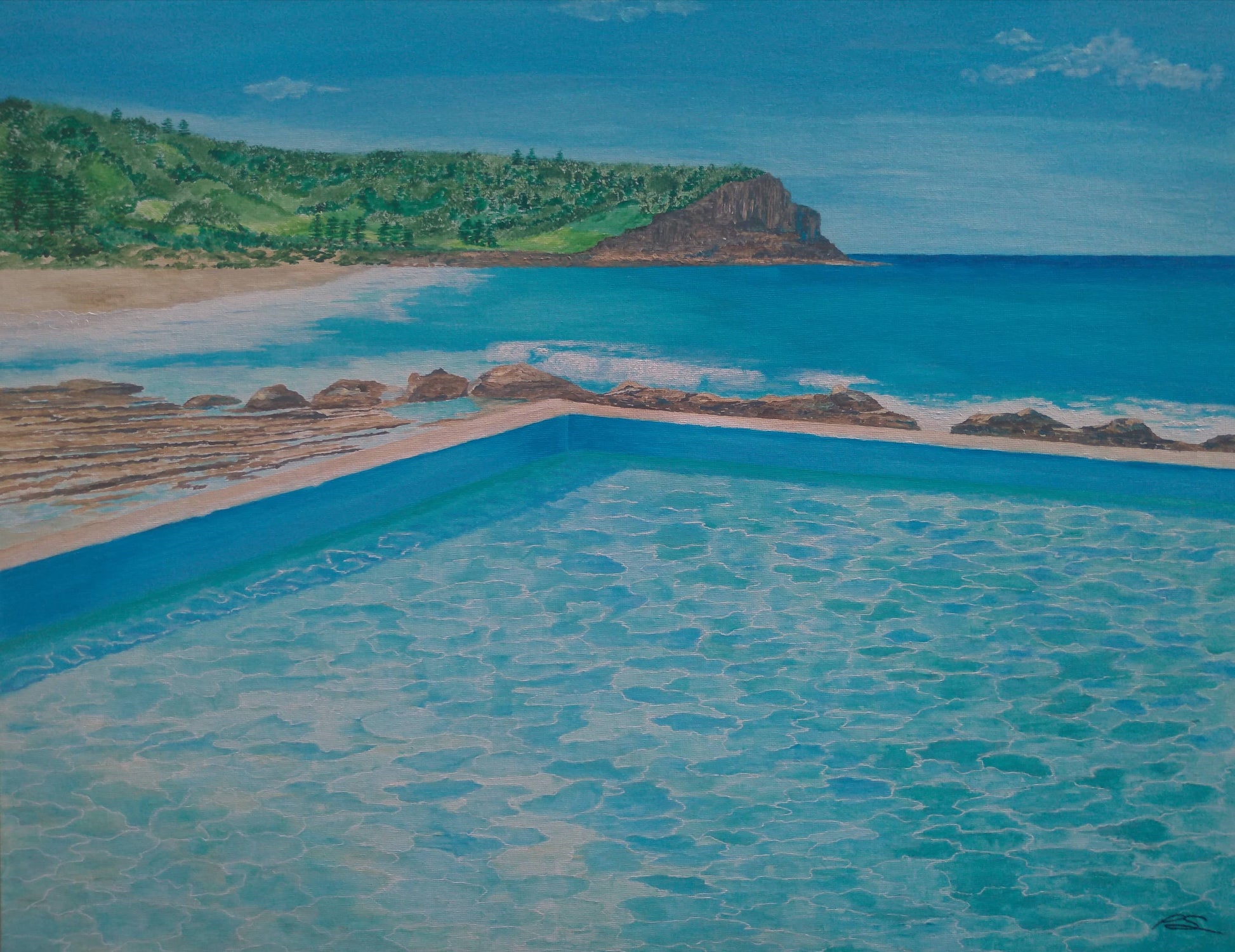 North Narrabeen Nostalgia Original Artwork