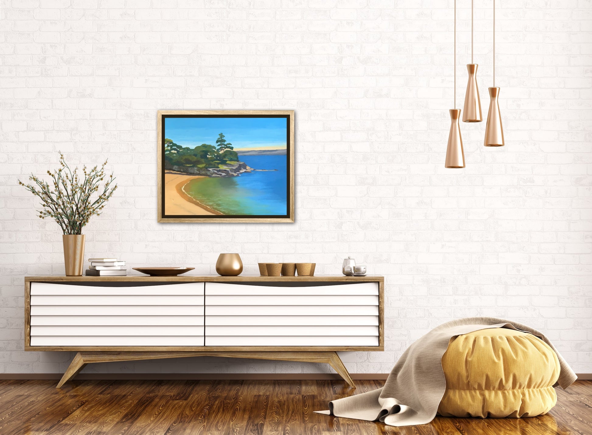 Balmoral Morning Original Artwork — oil on canvas seascape 40x50cm