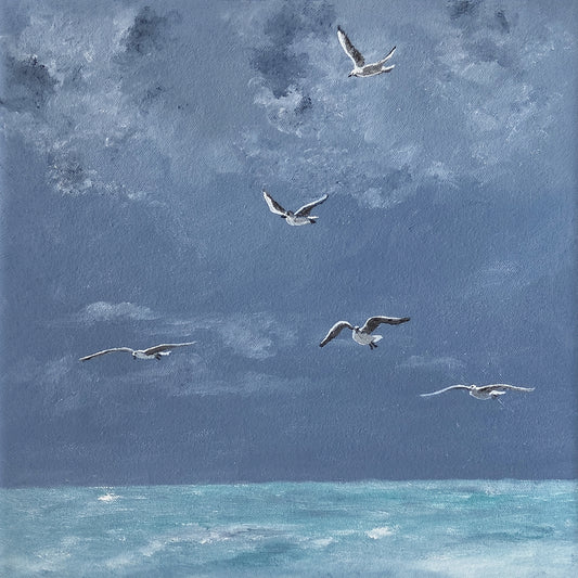 Stormy Flight | Original Artwork
