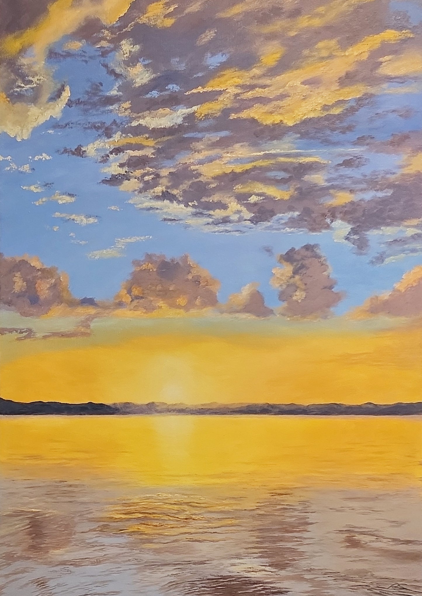 Serenity At Sunset | Original Artwork