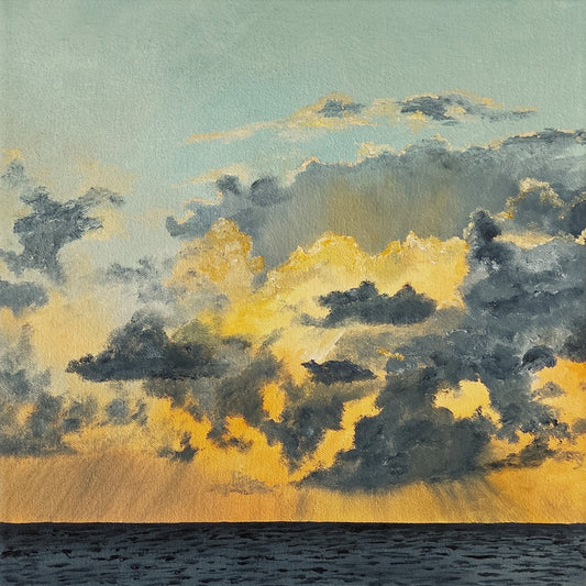 Sunset Show Down Original Artwork