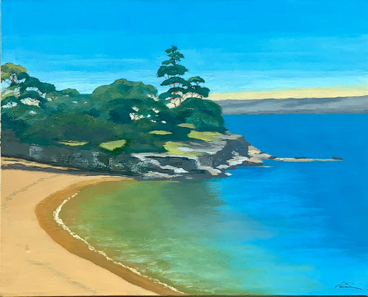 Balmoral Morning Original Artwork — oil on canvas seascape 40x50cm