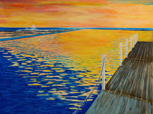 Spectacular Sunrise Original Artwork